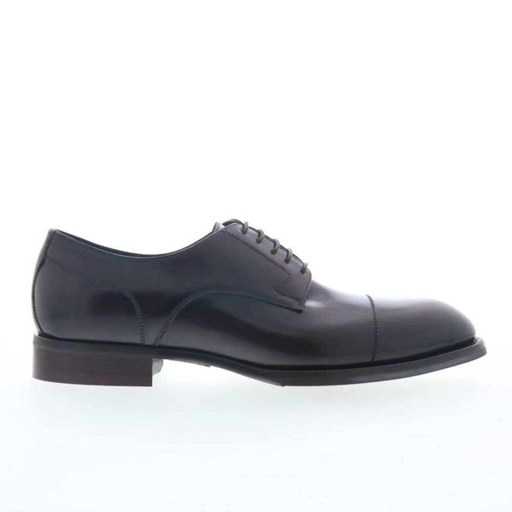 Di Bianco Mens Bersano Lined Calf Black Shoes (NWT)